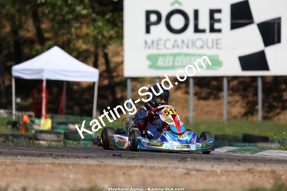 Mini 60 — 25 & 26/04/2026 : 3ème manche du Championnat du Sud à Alès (photos Stéphane Agnus) 2026 — karting