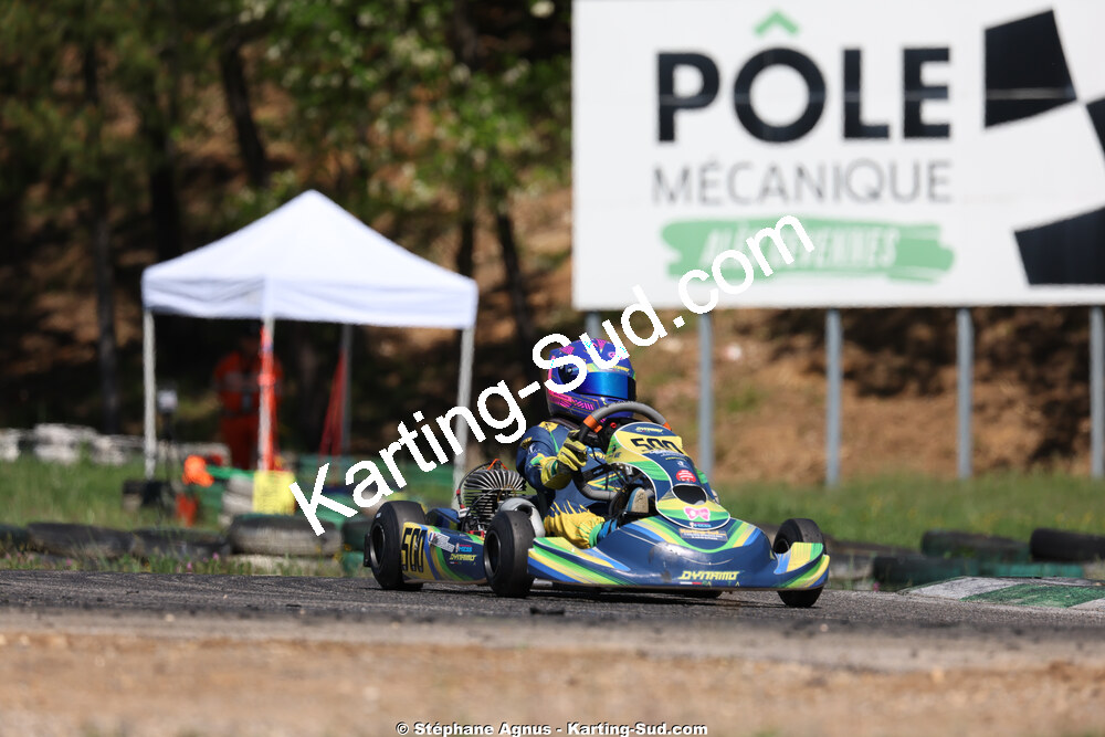 Mini 60 — 25 & 26/04/2026 : 3ème manche du Championnat du Sud à Alès (photos Stéphane Agnus) 2026 — karting