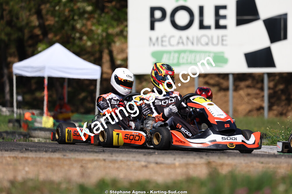 KZ2 / KZ2 Master & Gentleman — 25 & 26/04/2026 : 3ème manche du Championnat du Sud à Alès (photos Stéphane Agnus) 2026 — karting