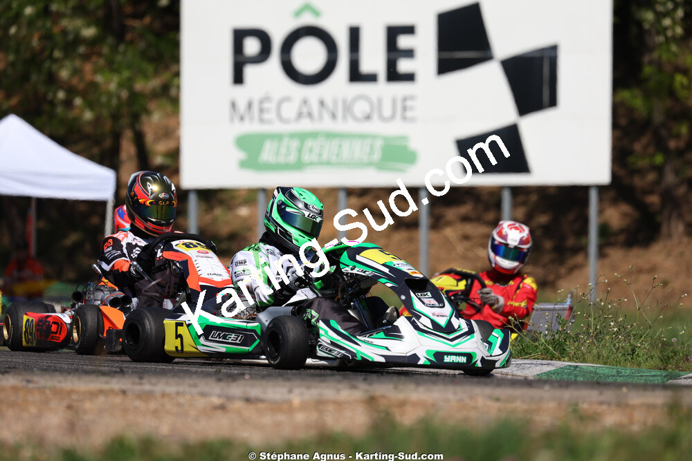Yannick LECLERC — 25 & 26/04/2026 : 3ème manche du Championnat du Sud à Alès (photos Stéphane Agnus) 2026 — karting