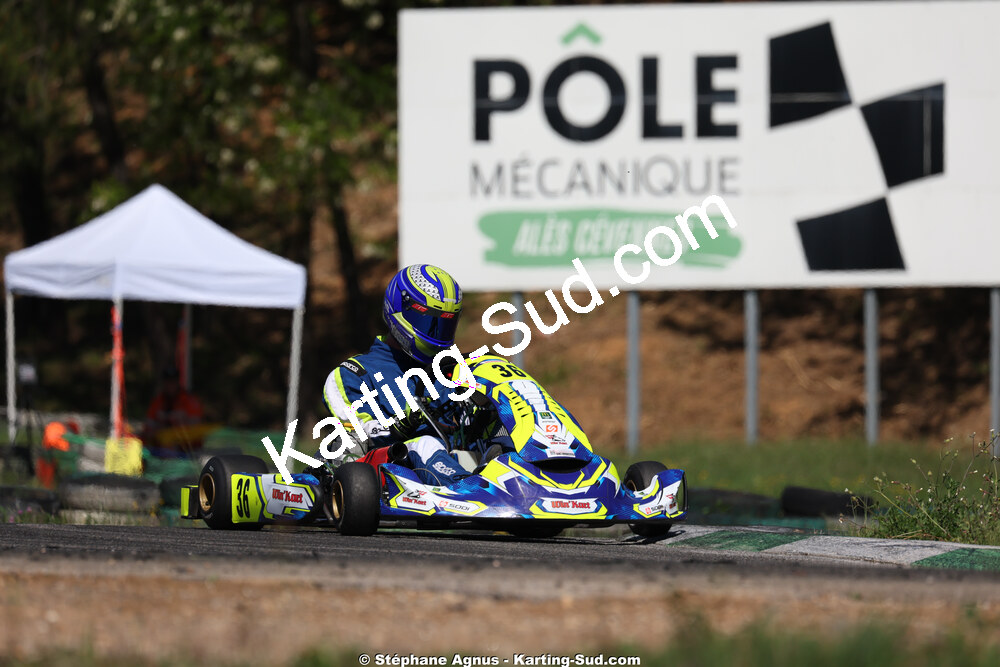 KZ2 / KZ2 Master & Gentleman — 25 & 26/04/2026 : 3ème manche du Championnat du Sud à Alès (photos Stéphane Agnus) 2026 — karting