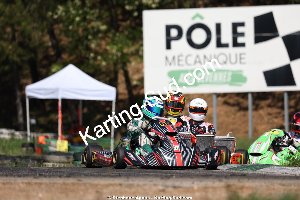 Mario DI MEGLIO — 25 & 26/04/2026 : 3ème manche du Championnat du Sud à Alès (photos Stéphane Agnus) 2026 — karting
