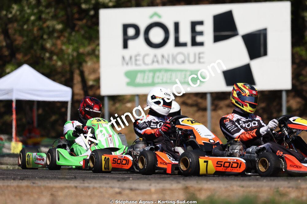 KZ2 / KZ2 Master & Gentleman — 25 & 26/04/2026 : 3ème manche du Championnat du Sud à Alès (photos Stéphane Agnus) 2026 — karting