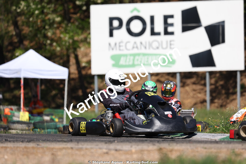 KZ2 / KZ2 Master & Gentleman — 25 & 26/04/2026 : 3ème manche du Championnat du Sud à Alès (photos Stéphane Agnus) 2026 — karting