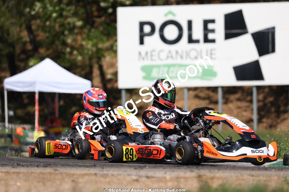 KZ2 / KZ2 Master & Gentleman — 25 & 26/04/2026 : 3ème manche du Championnat du Sud à Alès (photos Stéphane Agnus) 2026 — karting