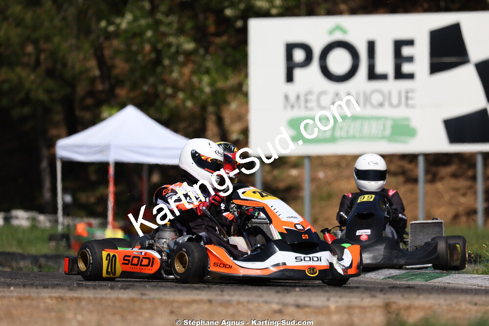 KZ2 / KZ2 Master & Gentleman — 25 & 26/04/2026 : 3ème manche du Championnat du Sud à Alès (photos Stéphane Agnus) 2026 — karting