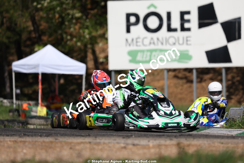 Yannick LECLERC — 25 & 26/04/2026 : 3ème manche du Championnat du Sud à Alès (photos Stéphane Agnus) 2026 — karting