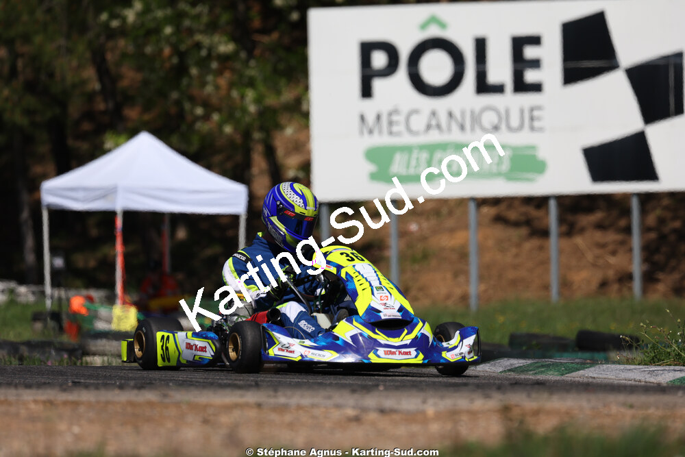 KZ2 / KZ2 Master & Gentleman — 25 & 26/04/2026 : 3ème manche du Championnat du Sud à Alès (photos Stéphane Agnus) 2026 — karting