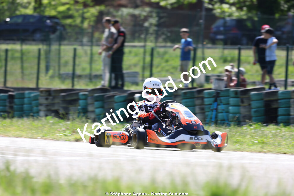 KZ2 / KZ2 Master & Gentleman — 25 & 26/04/2026 : 3ème manche du Championnat du Sud à Alès (photos Stéphane Agnus) 2026 — karting