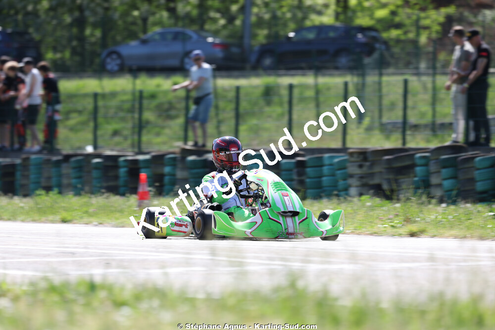 Tanguy MUNOZ — 25 & 26/04/2026 : 3ème manche du Championnat du Sud à Alès (photos Stéphane Agnus) 2026 — karting