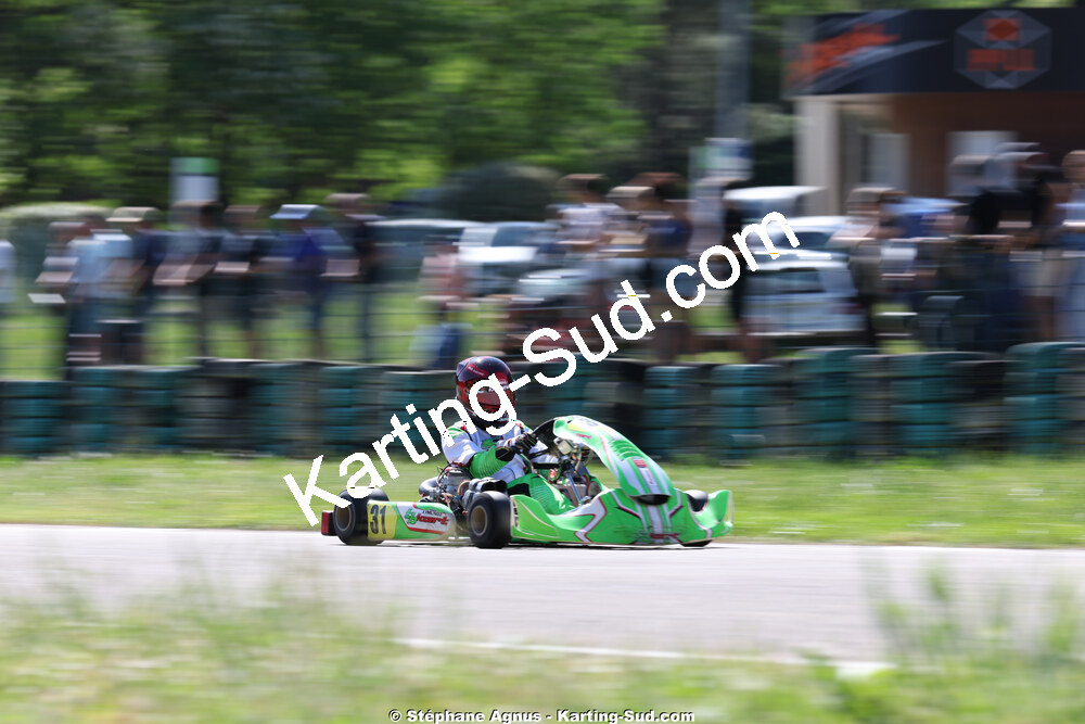 Tanguy MUNOZ — 25 & 26/04/2026 : 3ème manche du Championnat du Sud à Alès (photos Stéphane Agnus) 2026 — karting