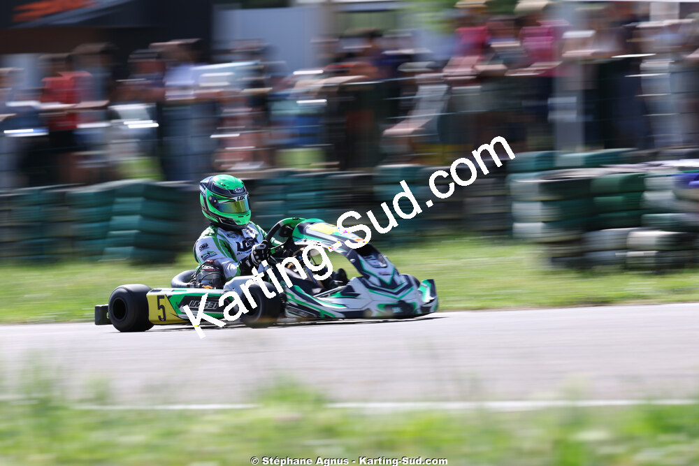 Yannick LECLERC — 25 & 26/04/2026 : 3ème manche du Championnat du Sud à Alès (photos Stéphane Agnus) 2026 — karting