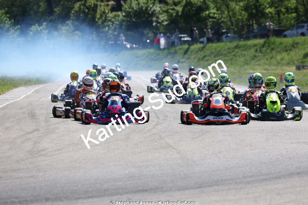 Sénior — 25 & 26/04/2026 : 3ème manche du Championnat du Sud à Alès (photos Stéphane Agnus) 2026 — karting