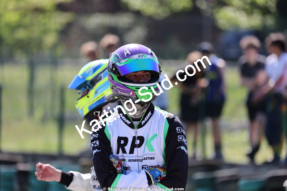 Tom HENRIOT — 25 & 26/04/2026 : 3ème manche du Championnat du Sud à Alès (photos Stéphane Agnus) 2026 — karting