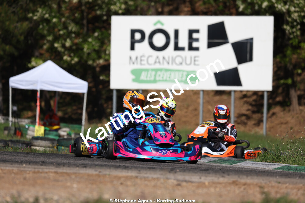 Sénior — 25 & 26/04/2026 : 3ème manche du Championnat du Sud à Alès (photos Stéphane Agnus) 2026 — karting