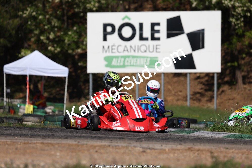 Sénior — 25 & 26/04/2026 : 3ème manche du Championnat du Sud à Alès (photos Stéphane Agnus) 2026 — karting
