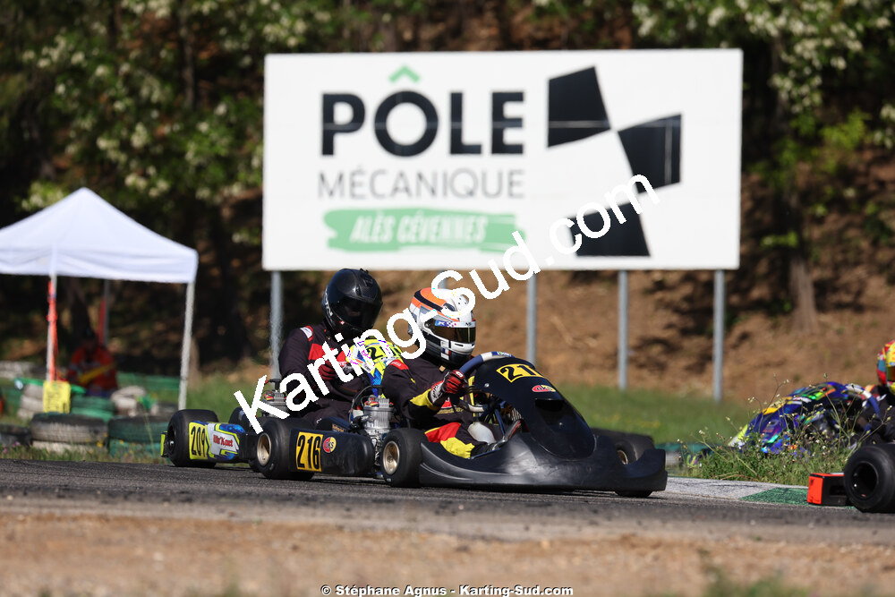 Sénior — 25 & 26/04/2026 : 3ème manche du Championnat du Sud à Alès (photos Stéphane Agnus) 2026 — karting