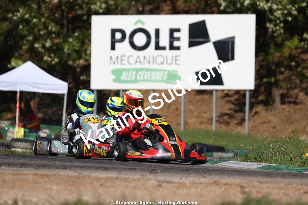 Sénior — 25 & 26/04/2026 : 3ème manche du Championnat du Sud à Alès (photos Stéphane Agnus) 2026 — karting