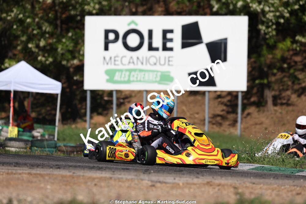 Sénior — 25 & 26/04/2026 : 3ème manche du Championnat du Sud à Alès (photos Stéphane Agnus) 2026 — karting