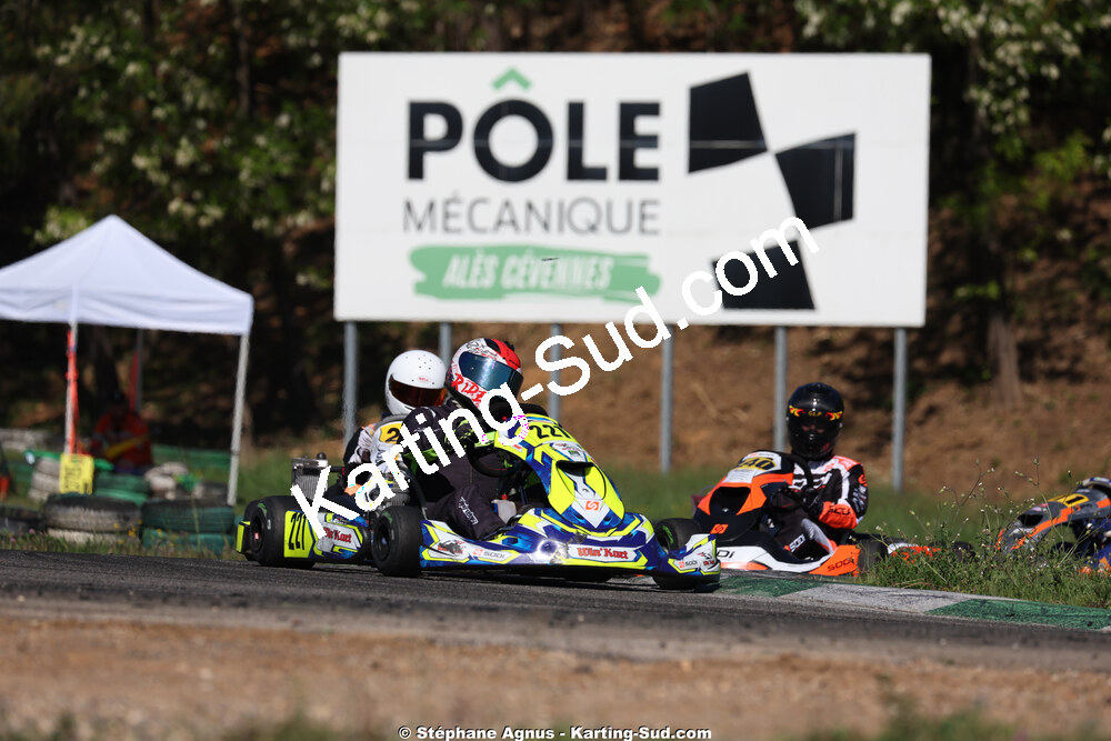 Sénior — 25 & 26/04/2026 : 3ème manche du Championnat du Sud à Alès (photos Stéphane Agnus) 2026 — karting