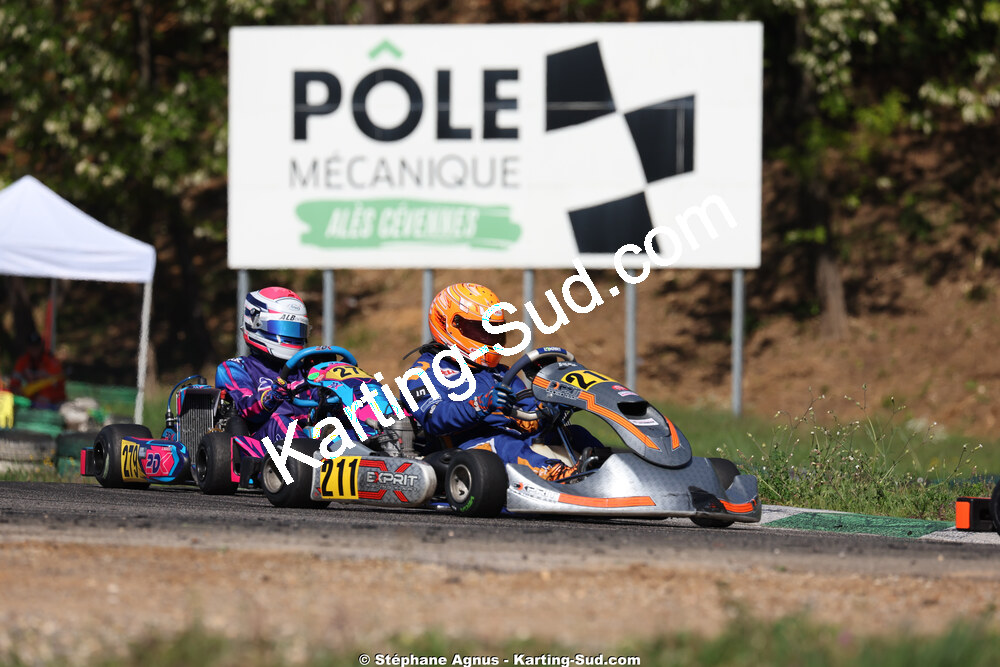 Sénior — 25 & 26/04/2026 : 3ème manche du Championnat du Sud à Alès (photos Stéphane Agnus) 2026 — karting