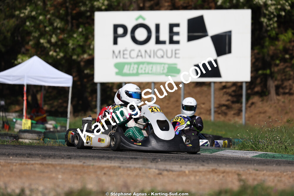 Sénior — 25 & 26/04/2026 : 3ème manche du Championnat du Sud à Alès (photos Stéphane Agnus) 2026 — karting