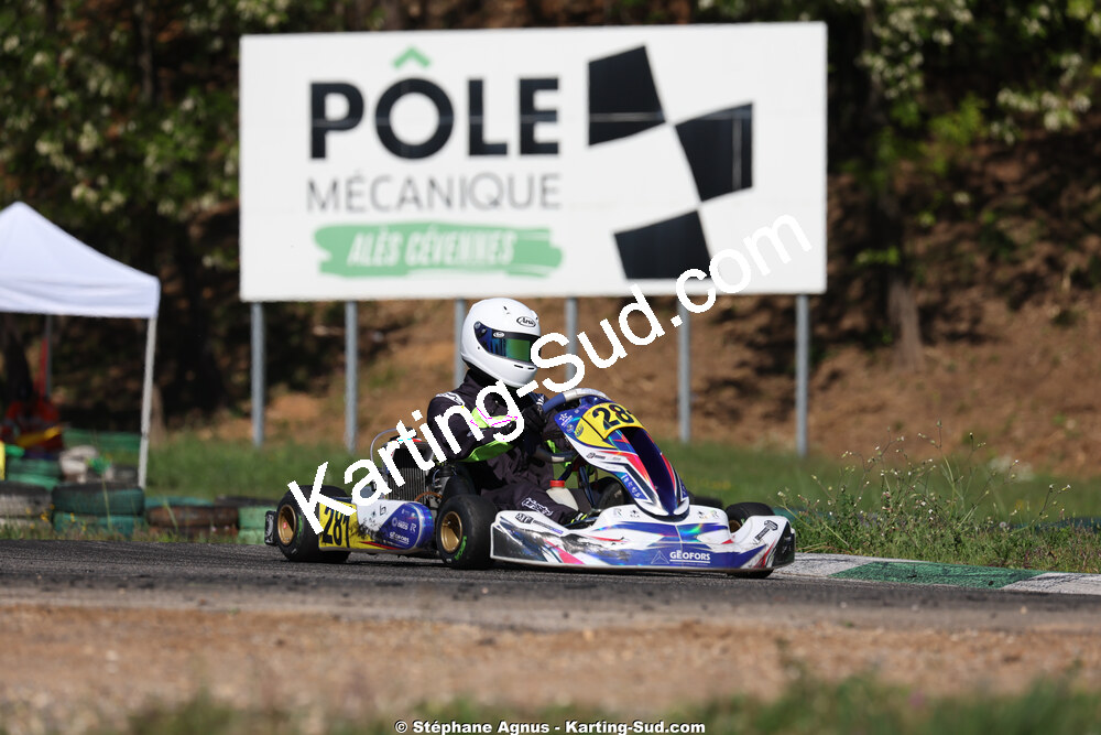 Sénior — 25 & 26/04/2026 : 3ème manche du Championnat du Sud à Alès (photos Stéphane Agnus) 2026 — karting