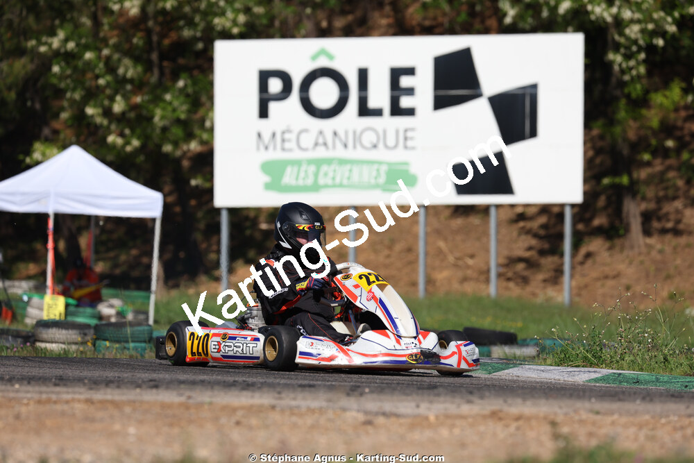 Sénior — 25 & 26/04/2026 : 3ème manche du Championnat du Sud à Alès (photos Stéphane Agnus) 2026 — karting