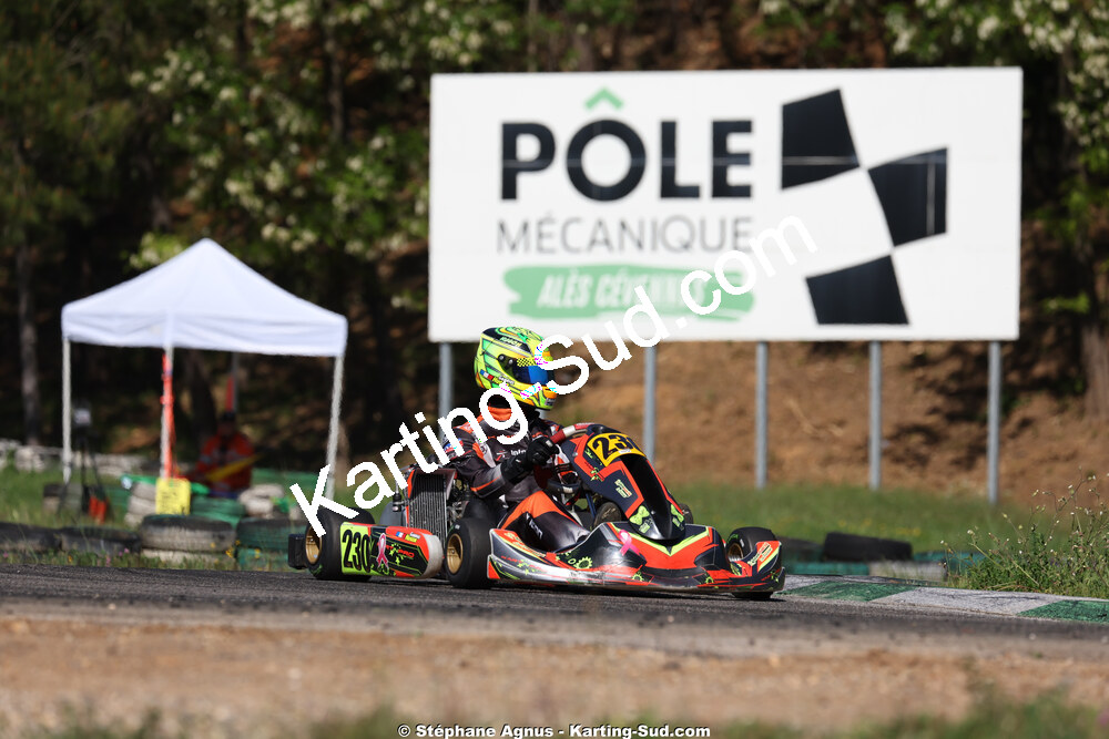 Sénior — 25 & 26/04/2026 : 3ème manche du Championnat du Sud à Alès (photos Stéphane Agnus) 2026 — karting