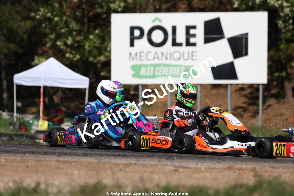 Sénior — 25 & 26/04/2026 : 3ème manche du Championnat du Sud à Alès (photos Stéphane Agnus) 2026 — karting