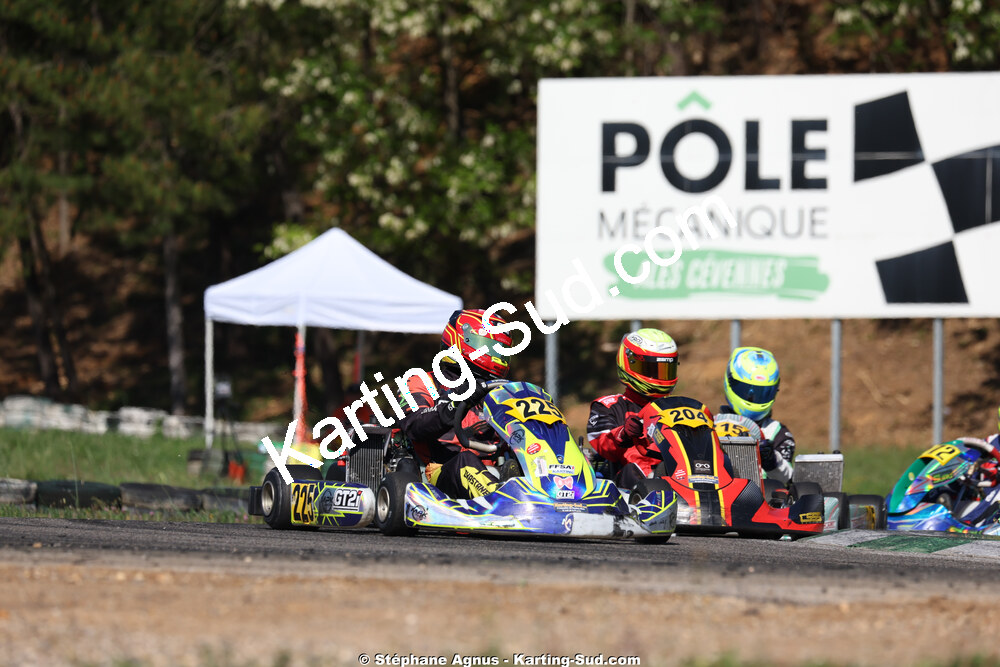 Sénior — 25 & 26/04/2026 : 3ème manche du Championnat du Sud à Alès (photos Stéphane Agnus) 2026 — karting