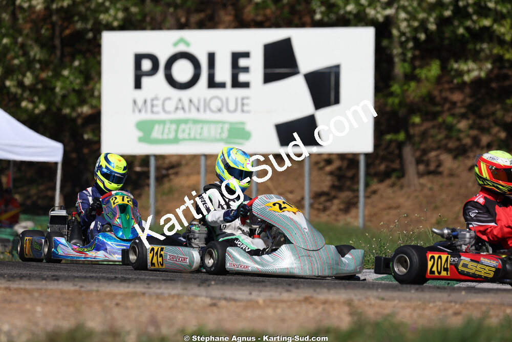 Sénior — 25 & 26/04/2026 : 3ème manche du Championnat du Sud à Alès (photos Stéphane Agnus) 2026 — karting