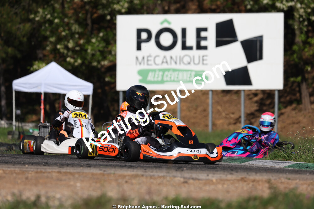 Clément ECUVILLON — 25 & 26/04/2026 : 3ème manche du Championnat du Sud à Alès (photos Stéphane Agnus) 2026 — karting