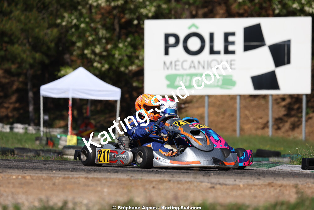 Sénior — 25 & 26/04/2026 : 3ème manche du Championnat du Sud à Alès (photos Stéphane Agnus) 2026 — karting