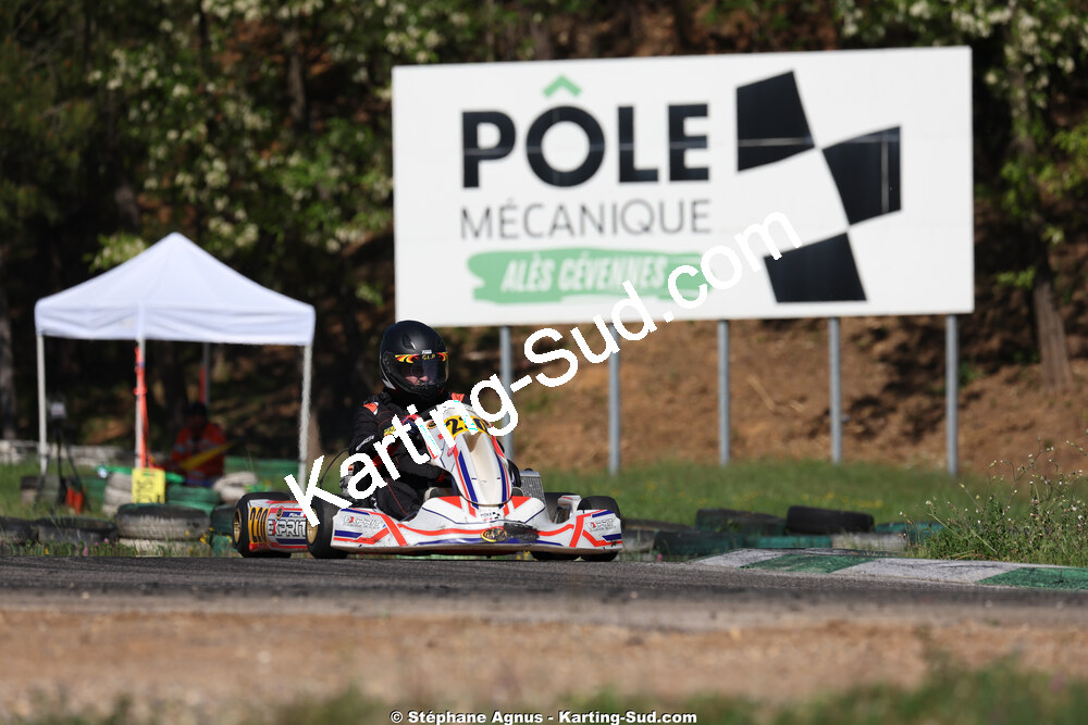 Sénior — 25 & 26/04/2026 : 3ème manche du Championnat du Sud à Alès (photos Stéphane Agnus) 2026 — karting