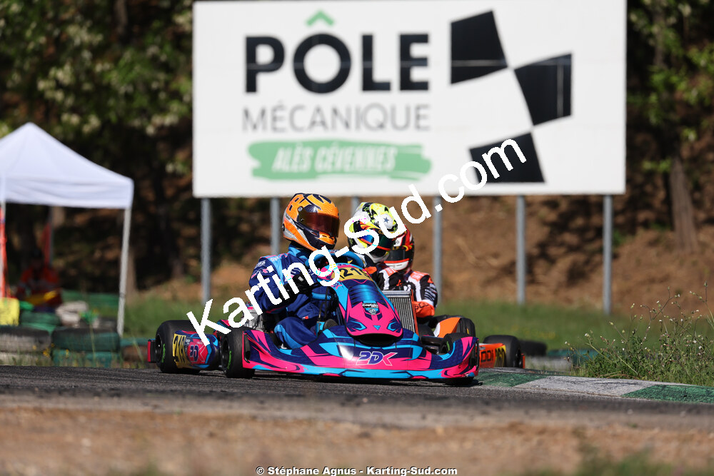 Sénior — 25 & 26/04/2026 : 3ème manche du Championnat du Sud à Alès (photos Stéphane Agnus) 2026 — karting