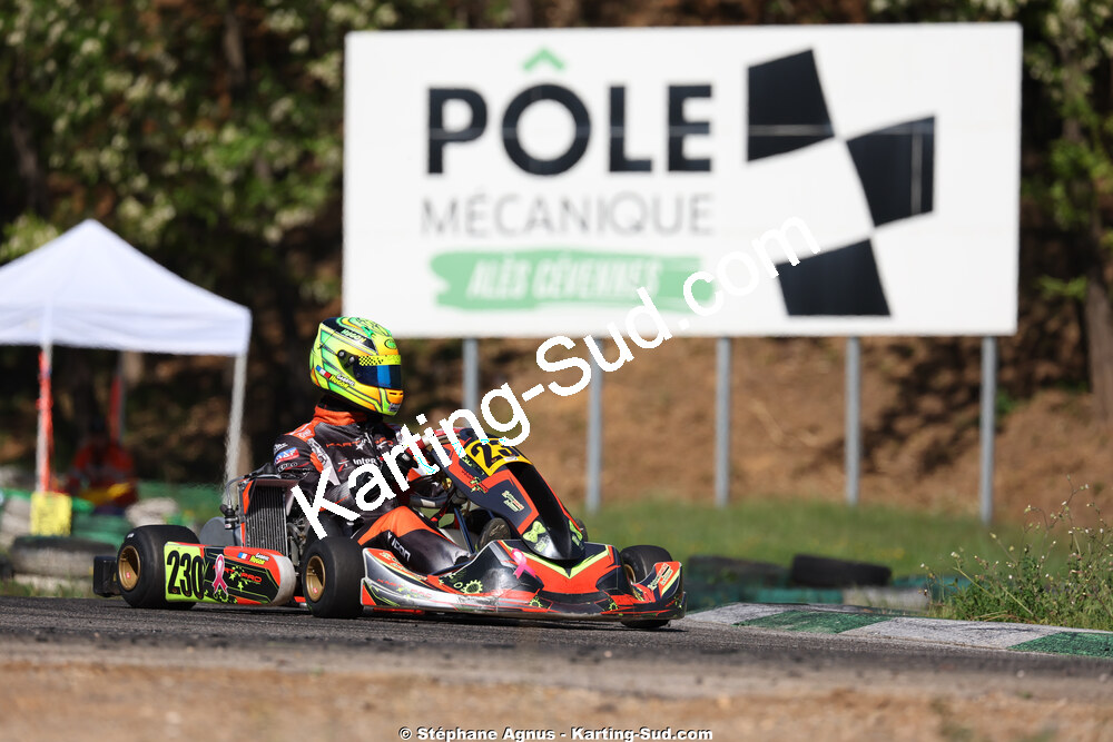 Sénior — 25 & 26/04/2026 : 3ème manche du Championnat du Sud à Alès (photos Stéphane Agnus) 2026 — karting