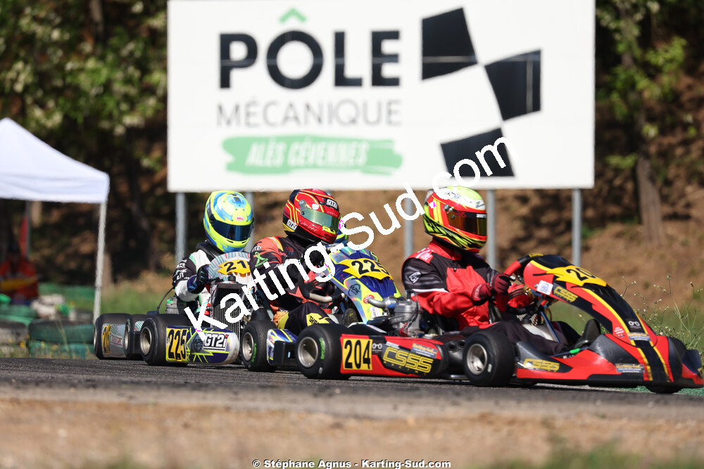 Sénior — 25 & 26/04/2026 : 3ème manche du Championnat du Sud à Alès (photos Stéphane Agnus) 2026 — karting