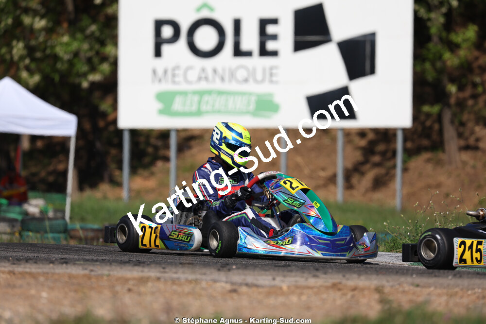 Sénior — 25 & 26/04/2026 : 3ème manche du Championnat du Sud à Alès (photos Stéphane Agnus) 2026 — karting