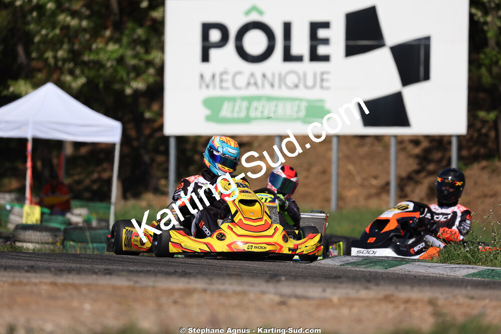 Sénior — 25 & 26/04/2026 : 3ème manche du Championnat du Sud à Alès (photos Stéphane Agnus) 2026 — karting