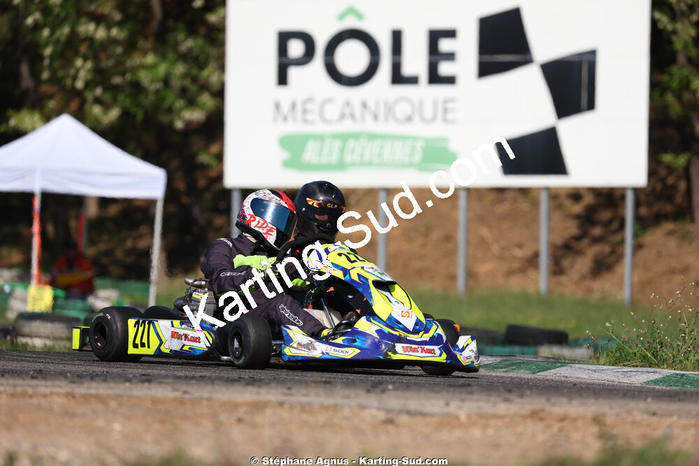 Sénior — 25 & 26/04/2026 : 3ème manche du Championnat du Sud à Alès (photos Stéphane Agnus) 2026 — karting