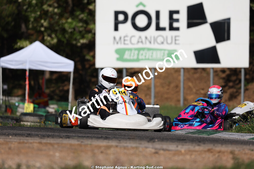 Sénior — 25 & 26/04/2026 : 3ème manche du Championnat du Sud à Alès (photos Stéphane Agnus) 2026 — karting