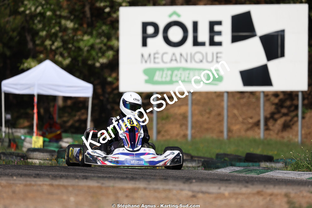 Sénior — 25 & 26/04/2026 : 3ème manche du Championnat du Sud à Alès (photos Stéphane Agnus) 2026 — karting
