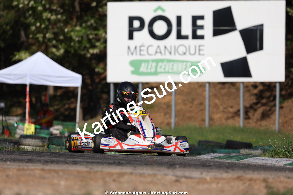 Sénior — 25 & 26/04/2026 : 3ème manche du Championnat du Sud à Alès (photos Stéphane Agnus) 2026 — karting