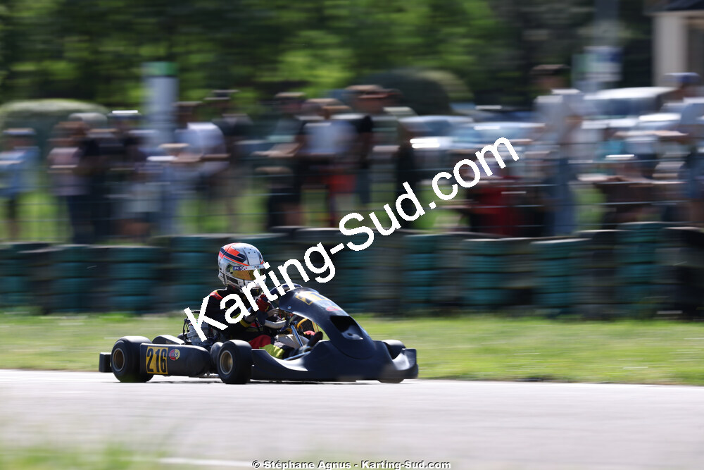 Sénior — 25 & 26/04/2026 : 3ème manche du Championnat du Sud à Alès (photos Stéphane Agnus) 2026 — karting