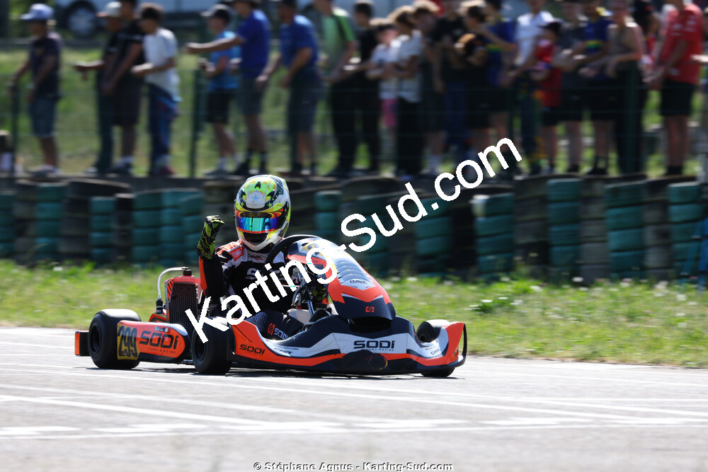 Steven SERVANT — 25 & 26/04/2026 : 3ème manche du Championnat du Sud à Alès (photos Stéphane Agnus) 2026 — karting