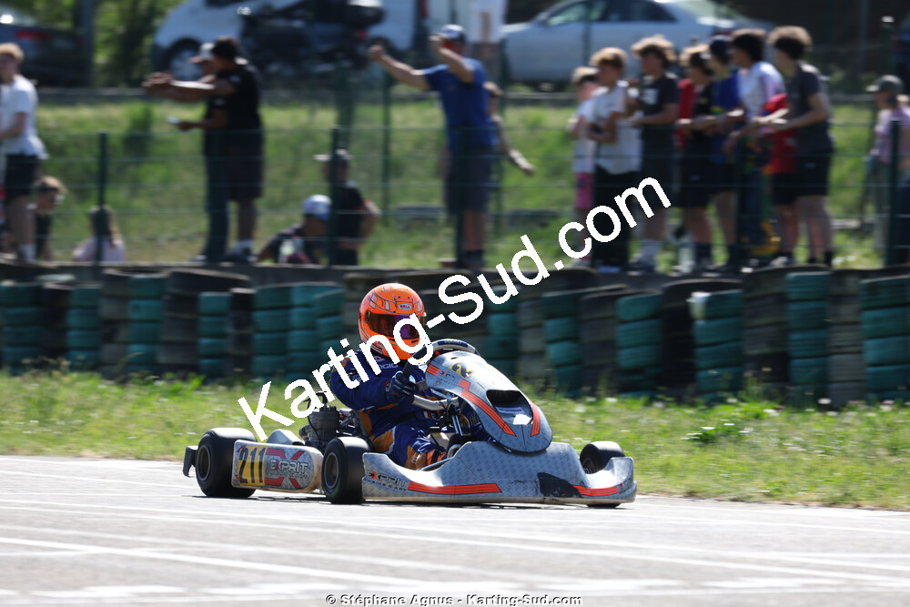 Emie LEONCE — 25 & 26/04/2026 : 3ème manche du Championnat du Sud à Alès (photos Stéphane Agnus) 2026 — karting