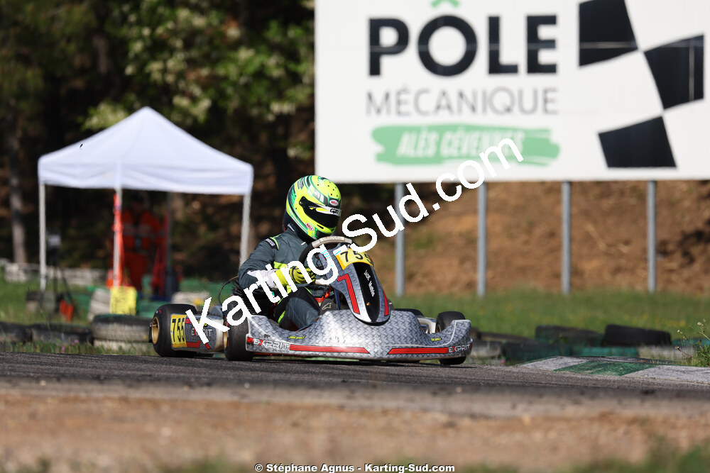 KA100 — 25 & 26/04/2026 : 3ème manche du Championnat du Sud à Alès (photos Stéphane Agnus) 2026 — karting