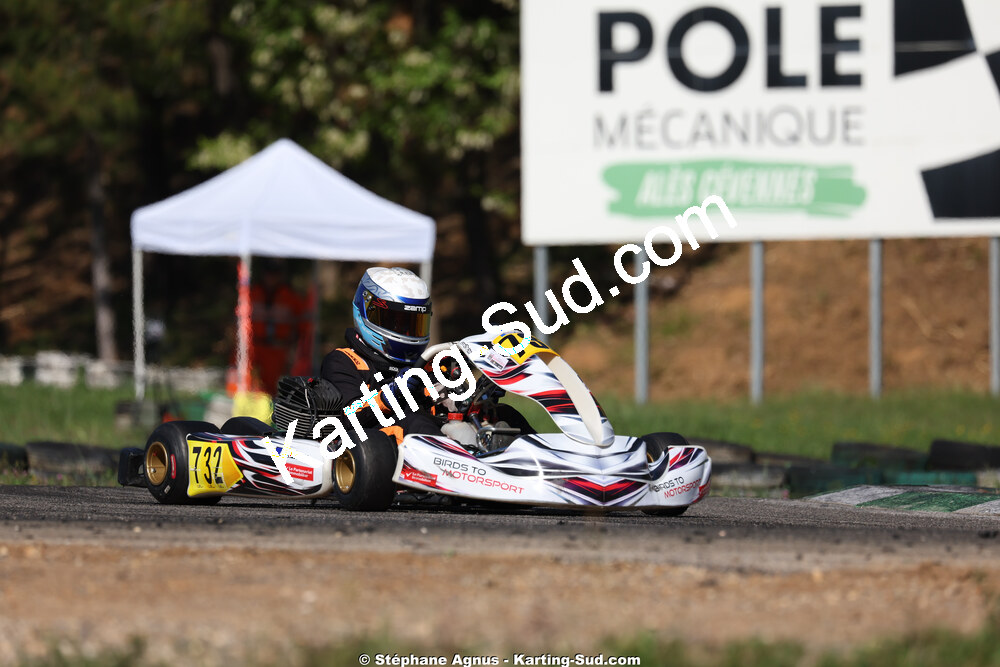 KA100 — 25 & 26/04/2026 : 3ème manche du Championnat du Sud à Alès (photos Stéphane Agnus) 2026 — karting