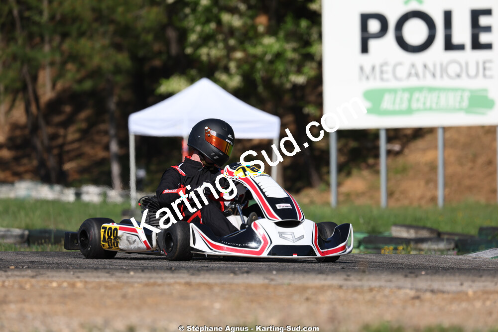 KA100 — 25 & 26/04/2026 : 3ème manche du Championnat du Sud à Alès (photos Stéphane Agnus) 2026 — karting